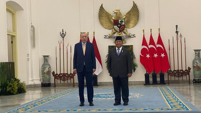Kunjungan Kenegaraan Presiden Turki Erdogan ke Indonesia, Presiden Prabowo Sambut dengan Upacara Megah