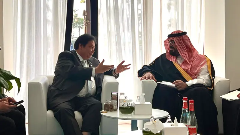 Airlangga Hartarto Harapkan Peningkatan Volume Perdagangan Indonesia-Arab Saudi