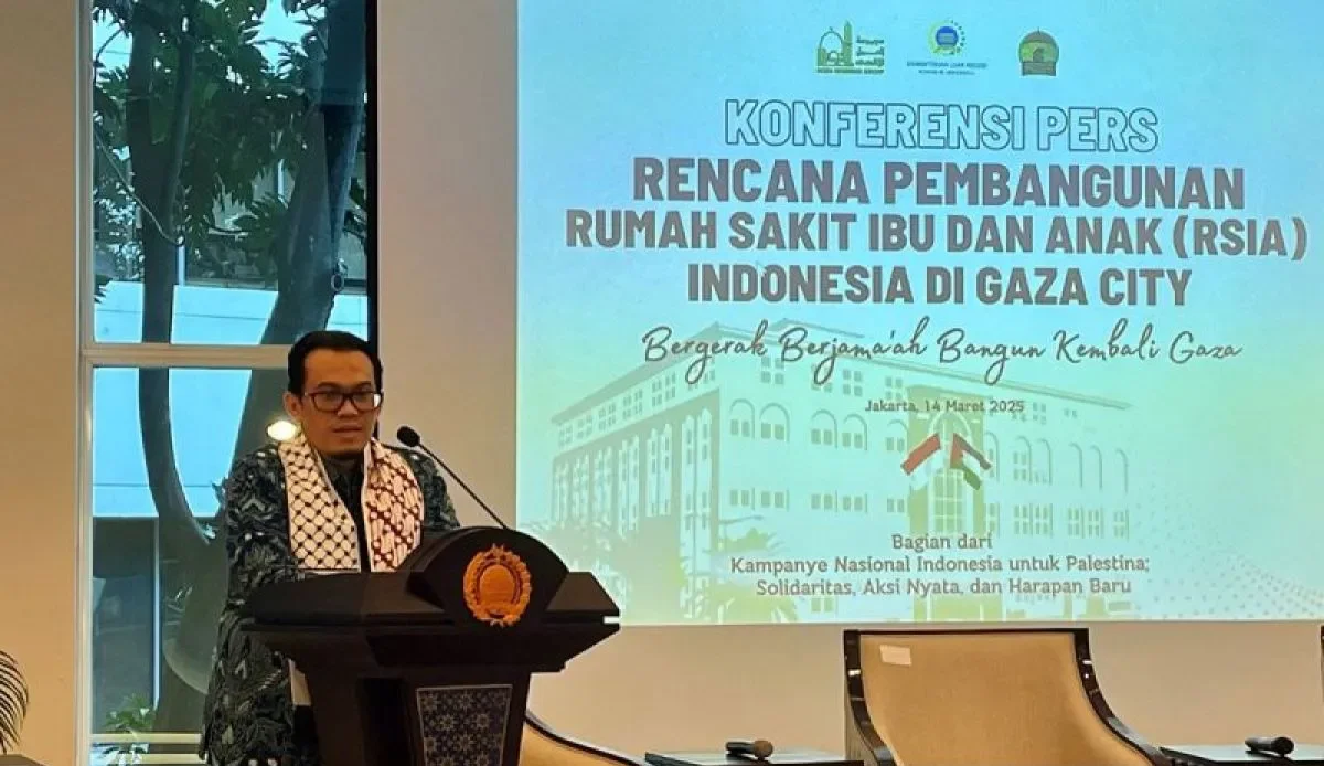 Indonesia Dukung Pembangunan RSIA di Gaza untuk Pemulihan Infrastruktur