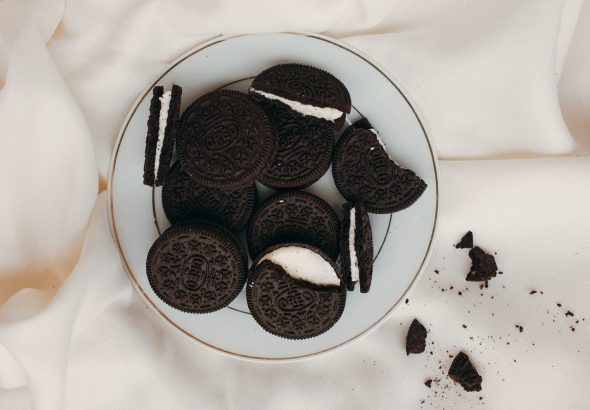 Black cookies